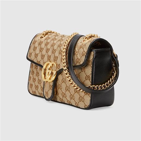 gucci signature leather bag|gucci monogram bag.